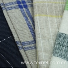苏州宏洋纺织染整有限公司-纯亚麻色织布